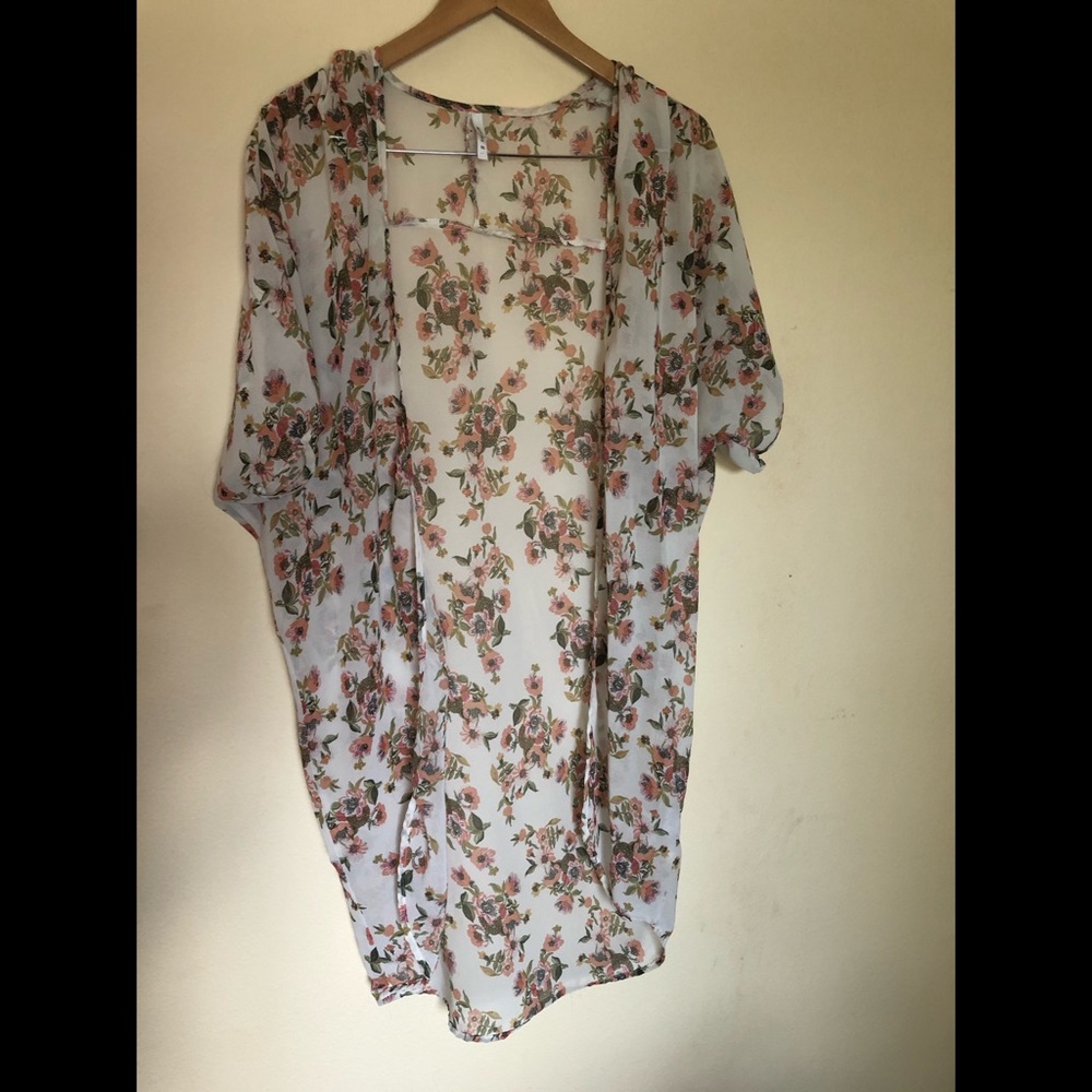 Floral kimono